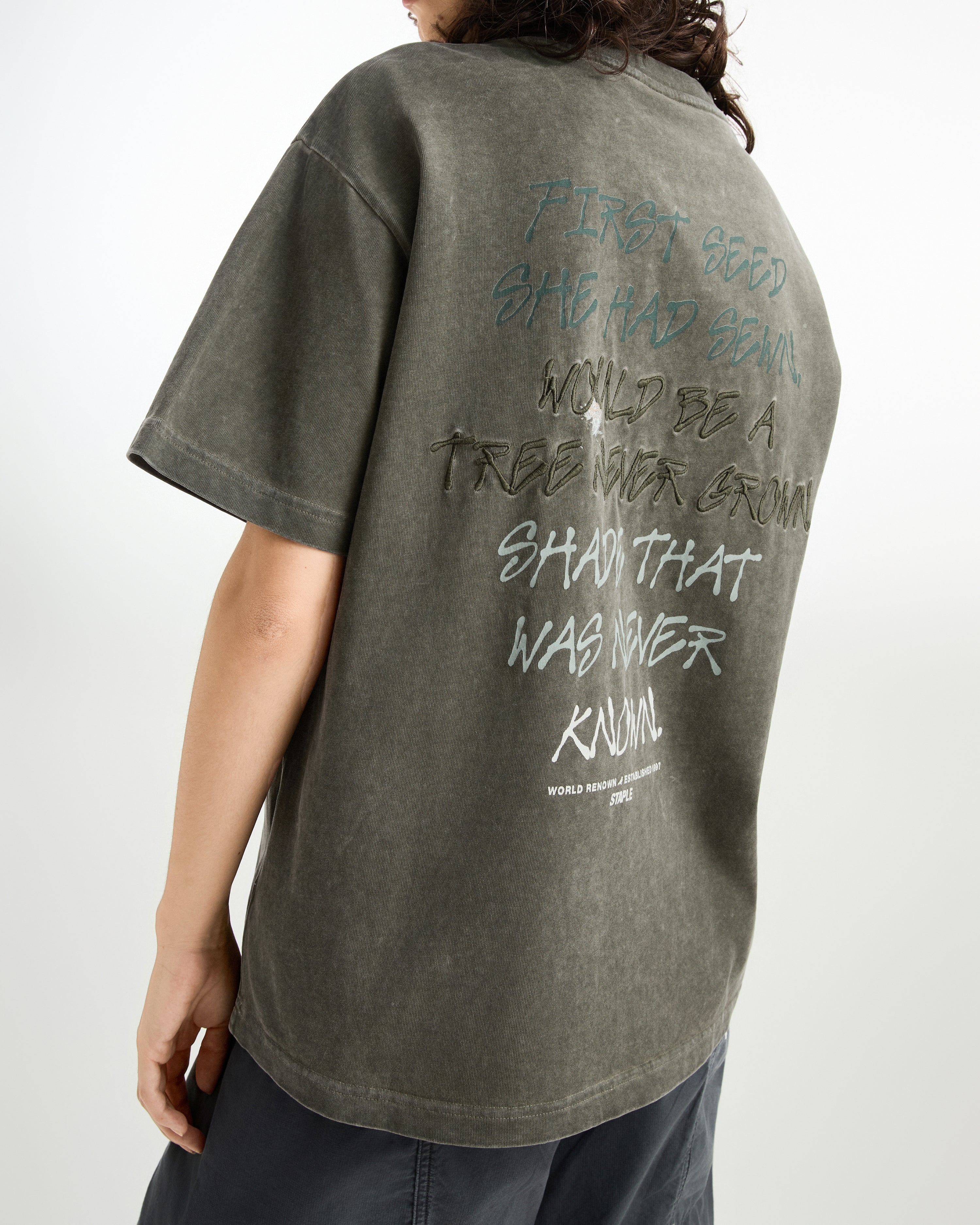 Evergreen Washed Tee - Image 8