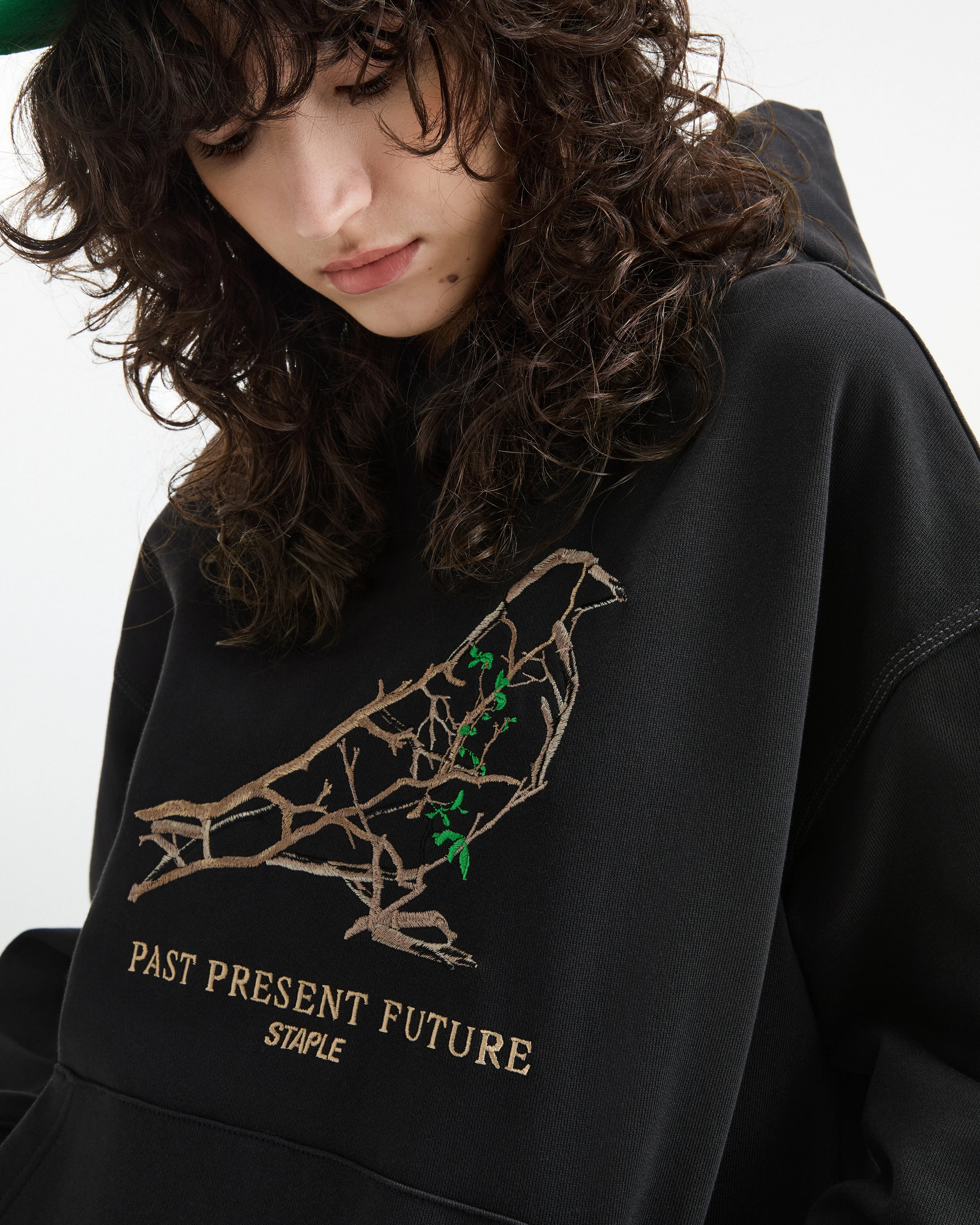 Foliage Pigeon Hoodie - Image 10