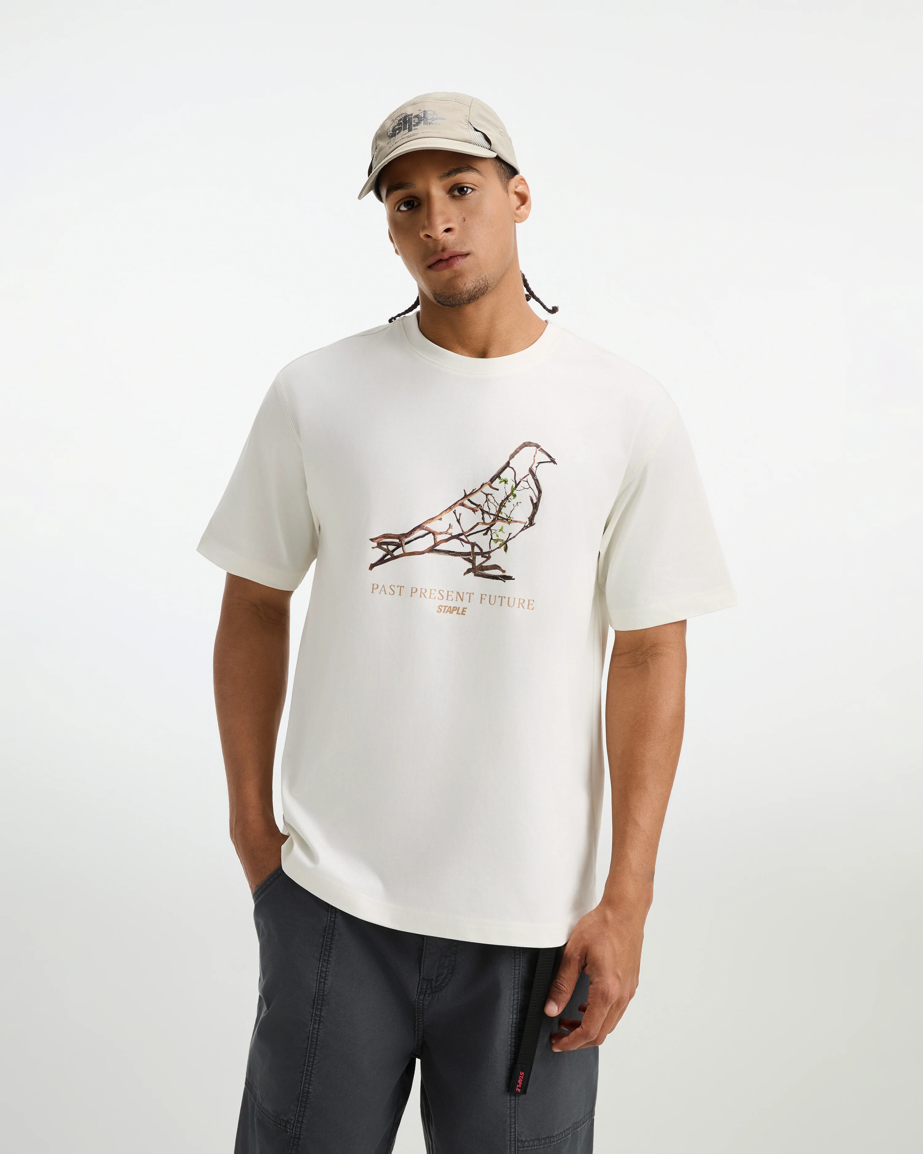 Foliage Pigeon Tee - Image 12
