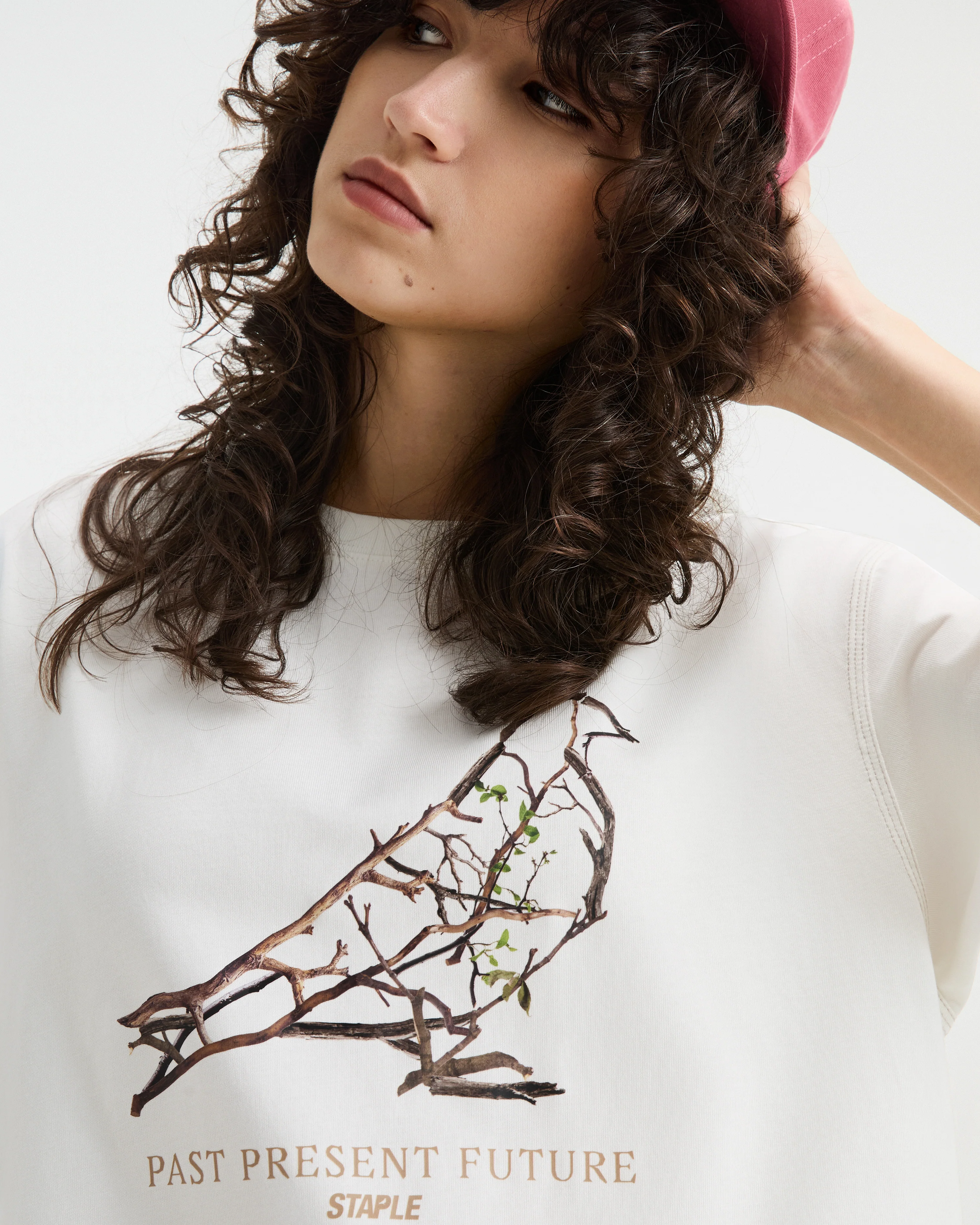 Foliage Pigeon Tee - Image 9