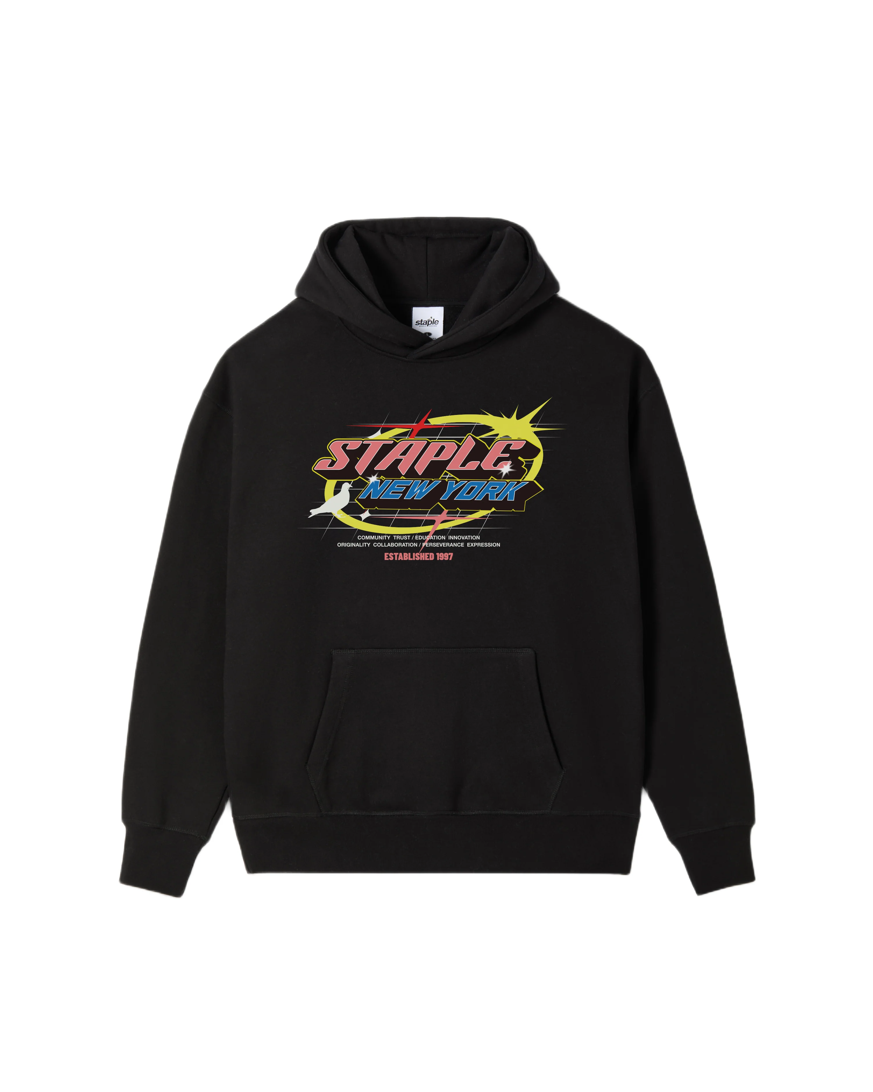Grid Logo Hoodie