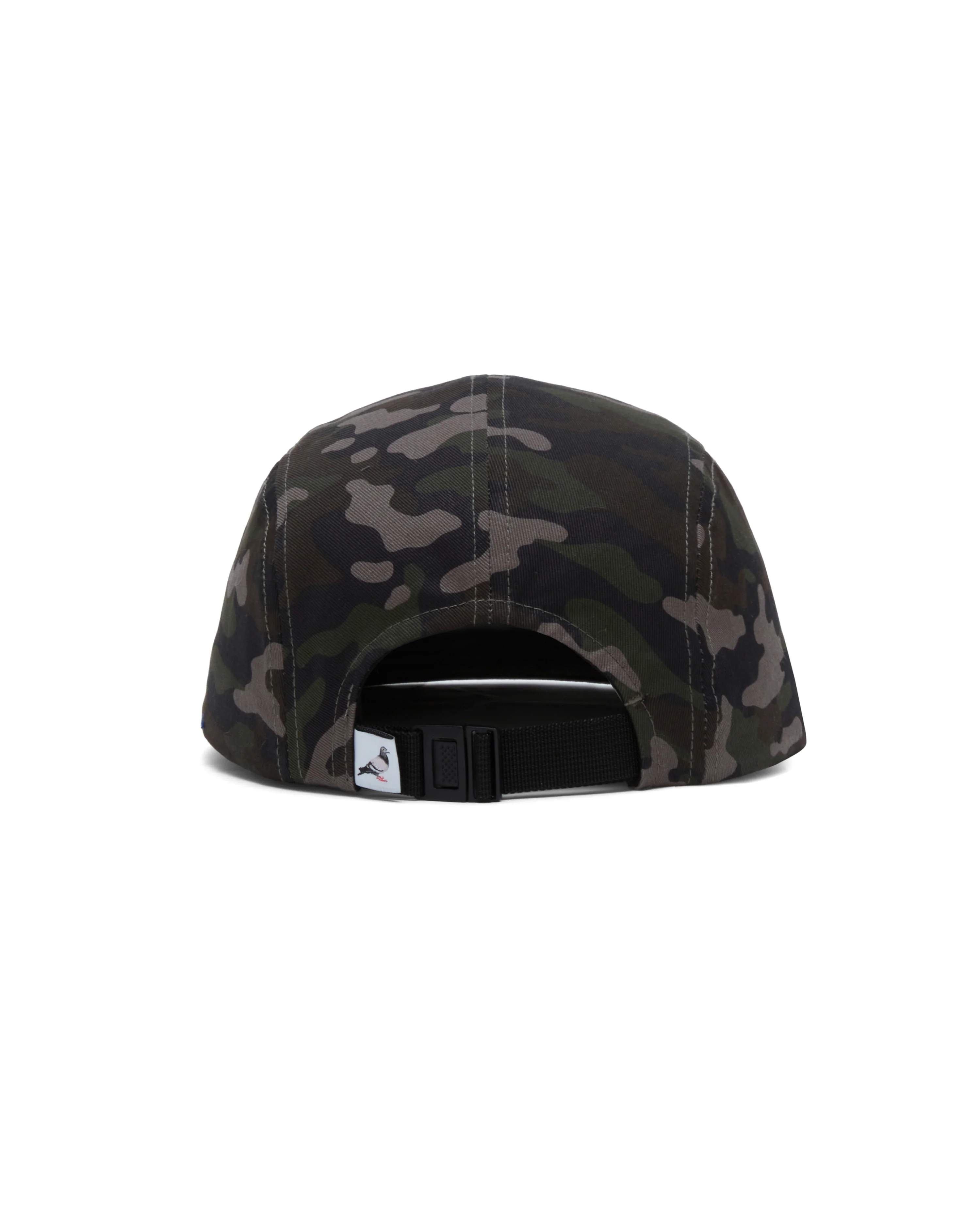 Pigeon Camo 5 Panel Cap - Image 4