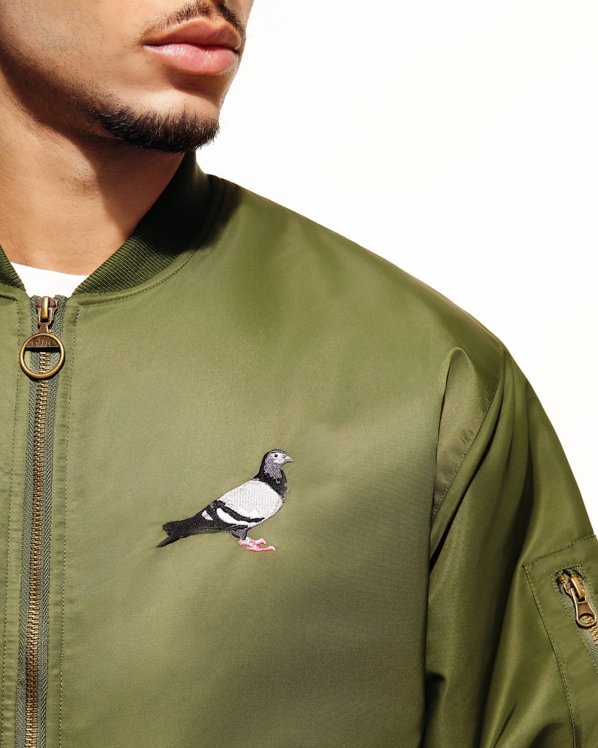 Pigeon Logo Bomber Jkt - Image 5