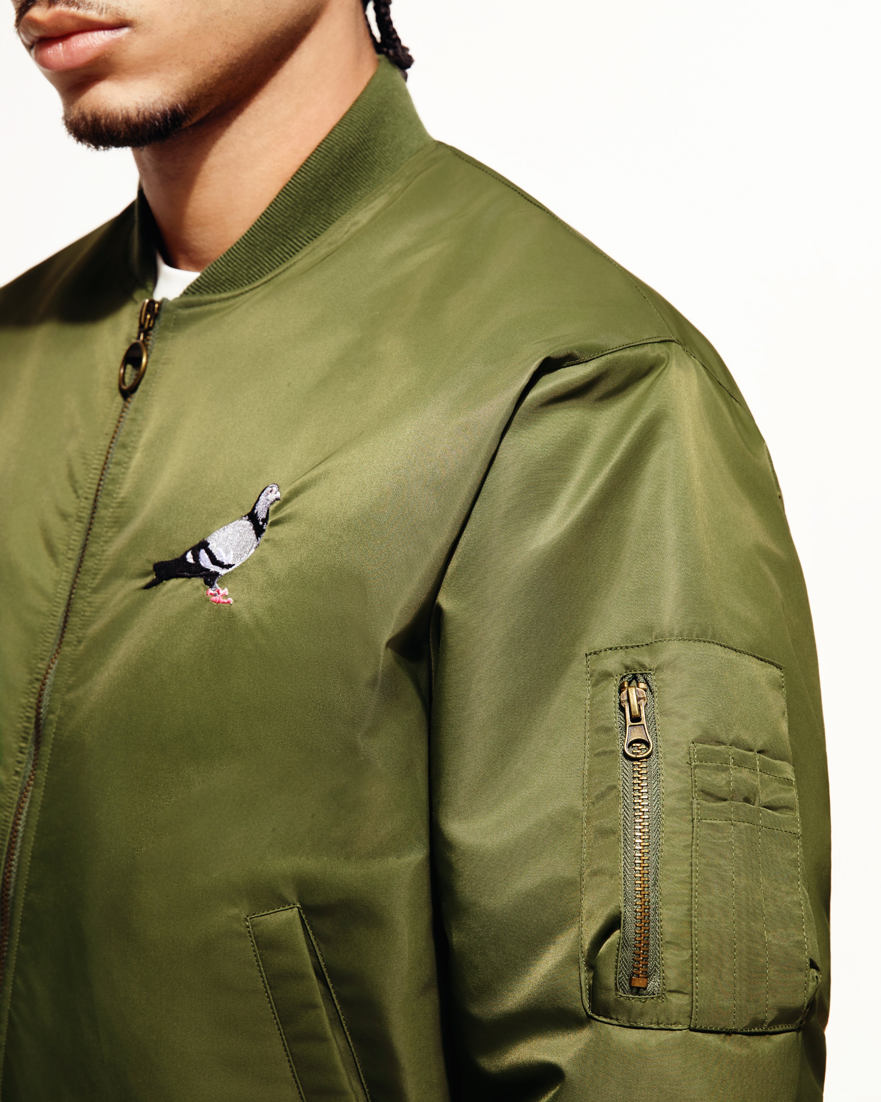 Pigeon Logo Bomber Jkt - Image 6