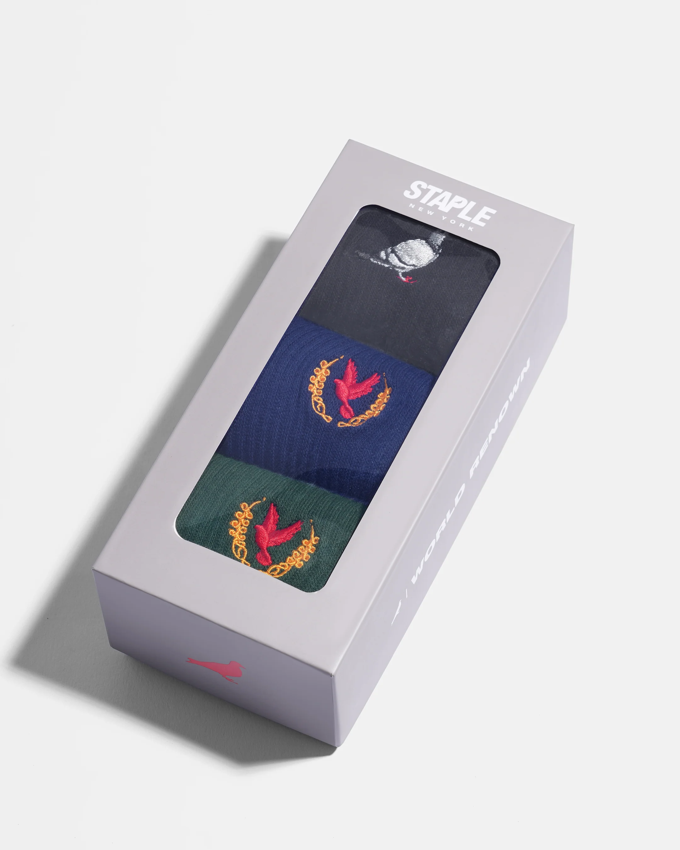 Pigeon Logo Socks 3Pk - Image 2