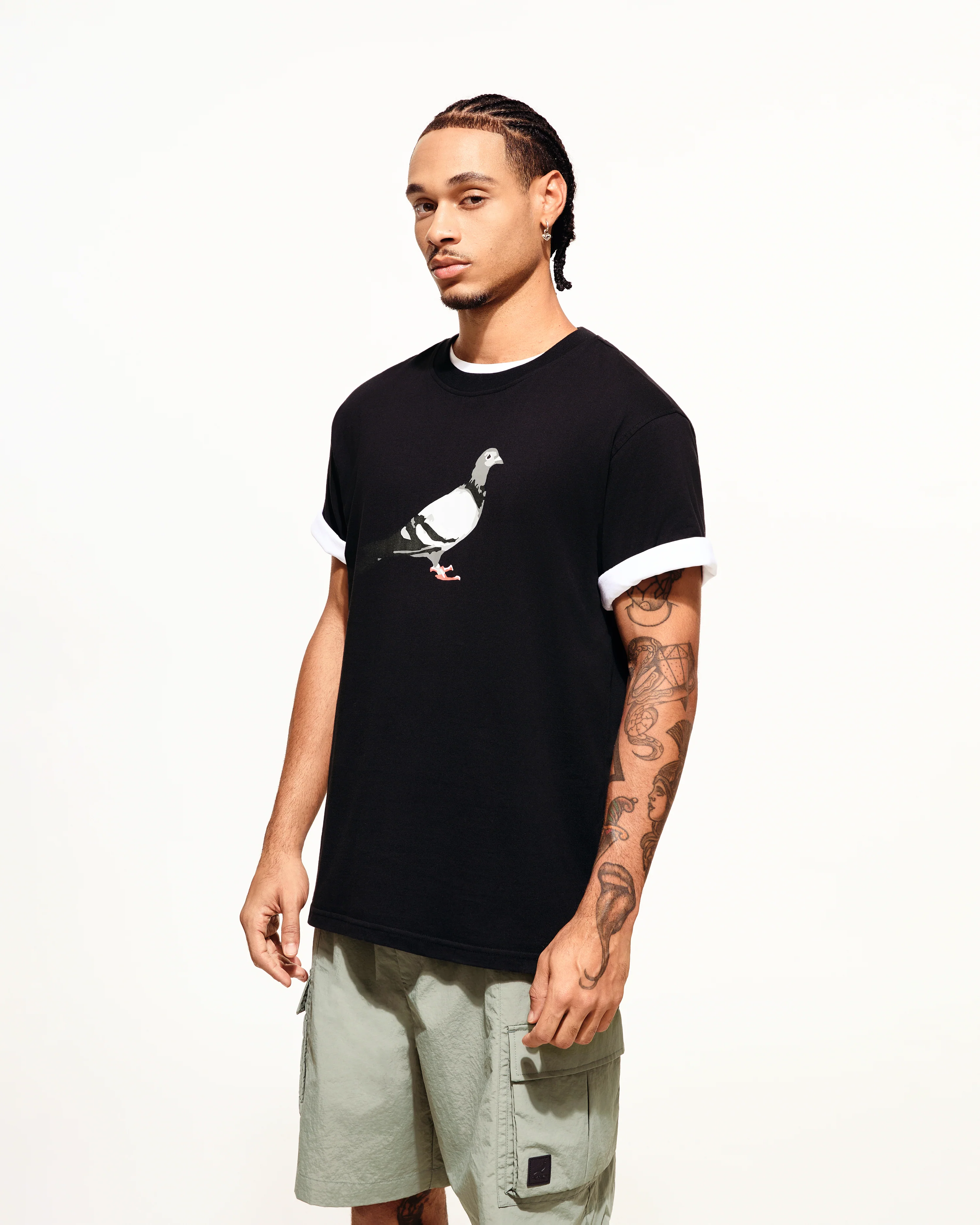 Pigeon Logo Tee - Image 11