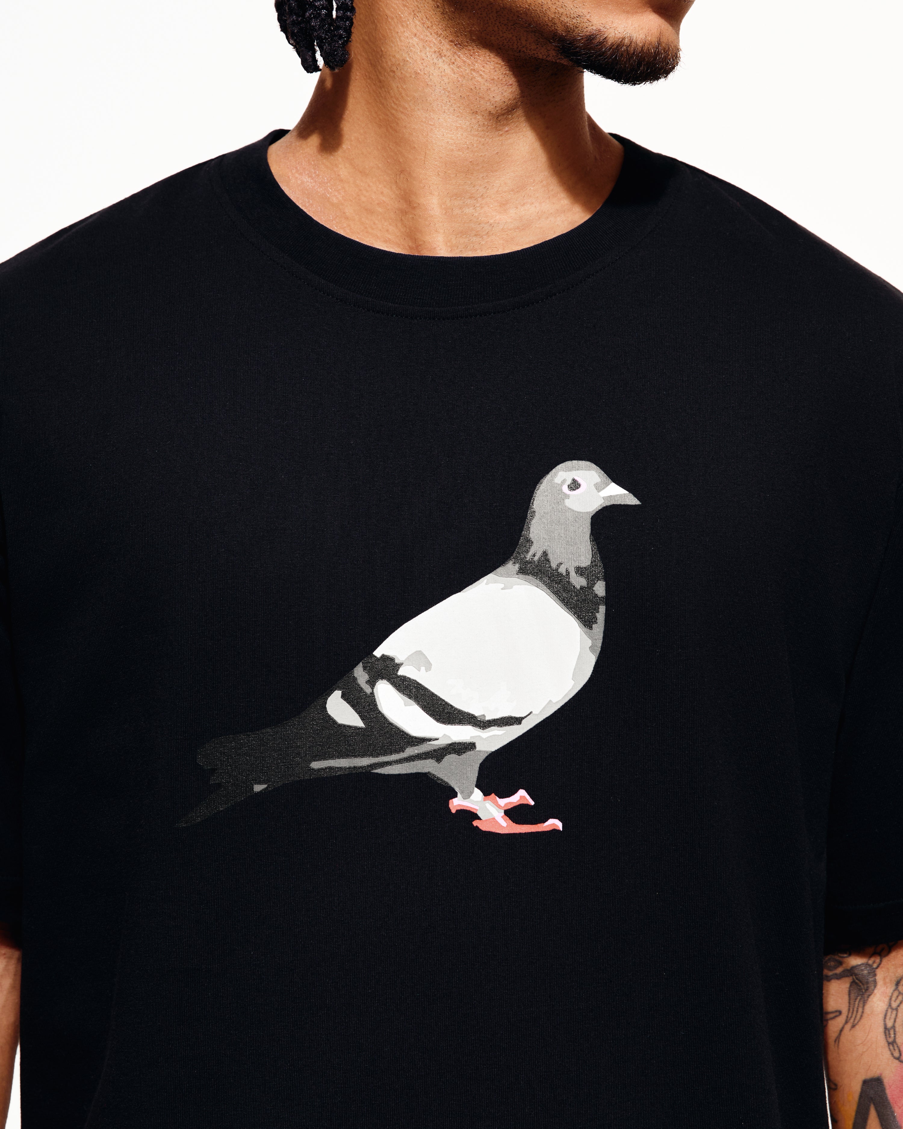 Pigeon Logo Tee - Image 3