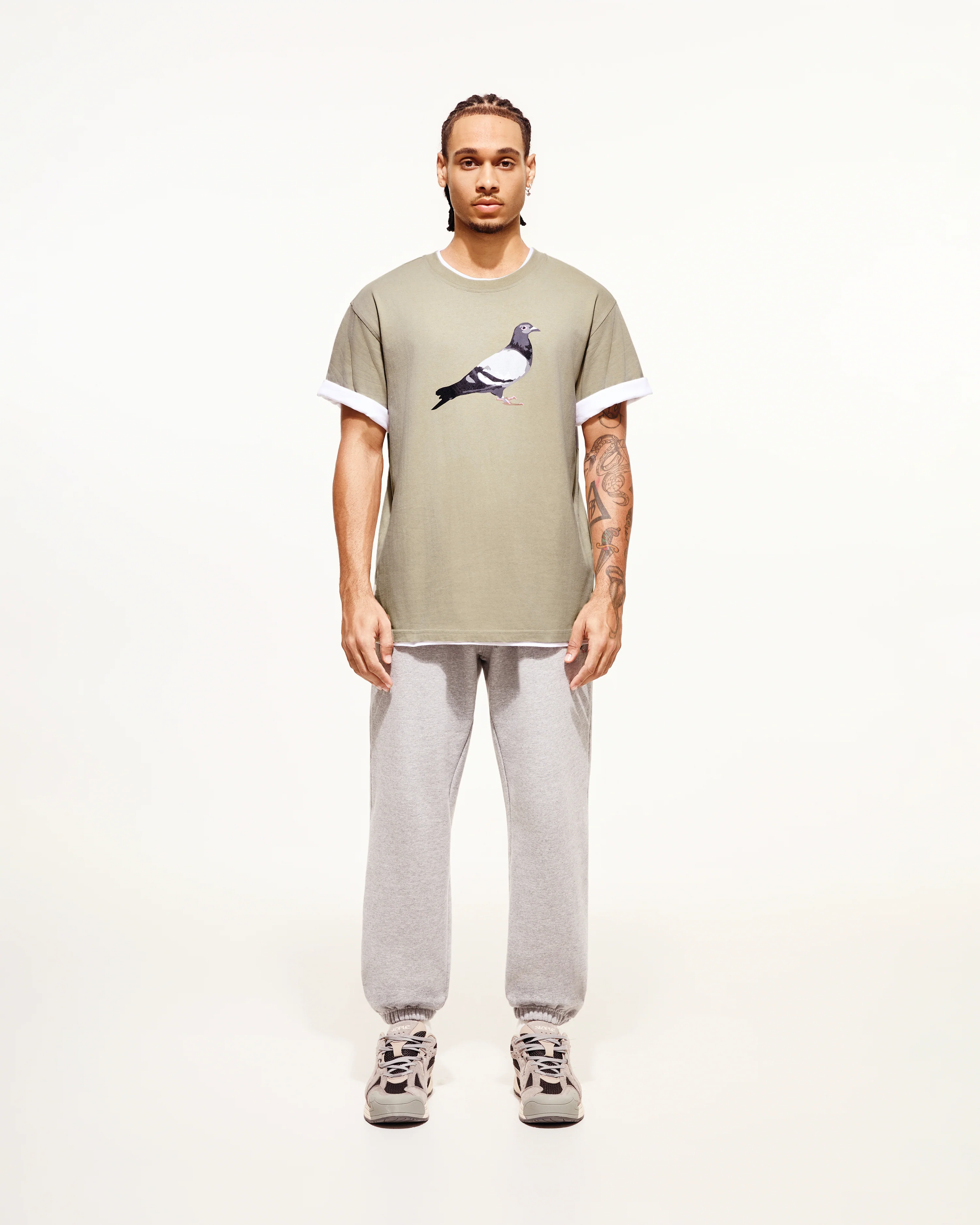 Pigeon Logo Tee - Image 3