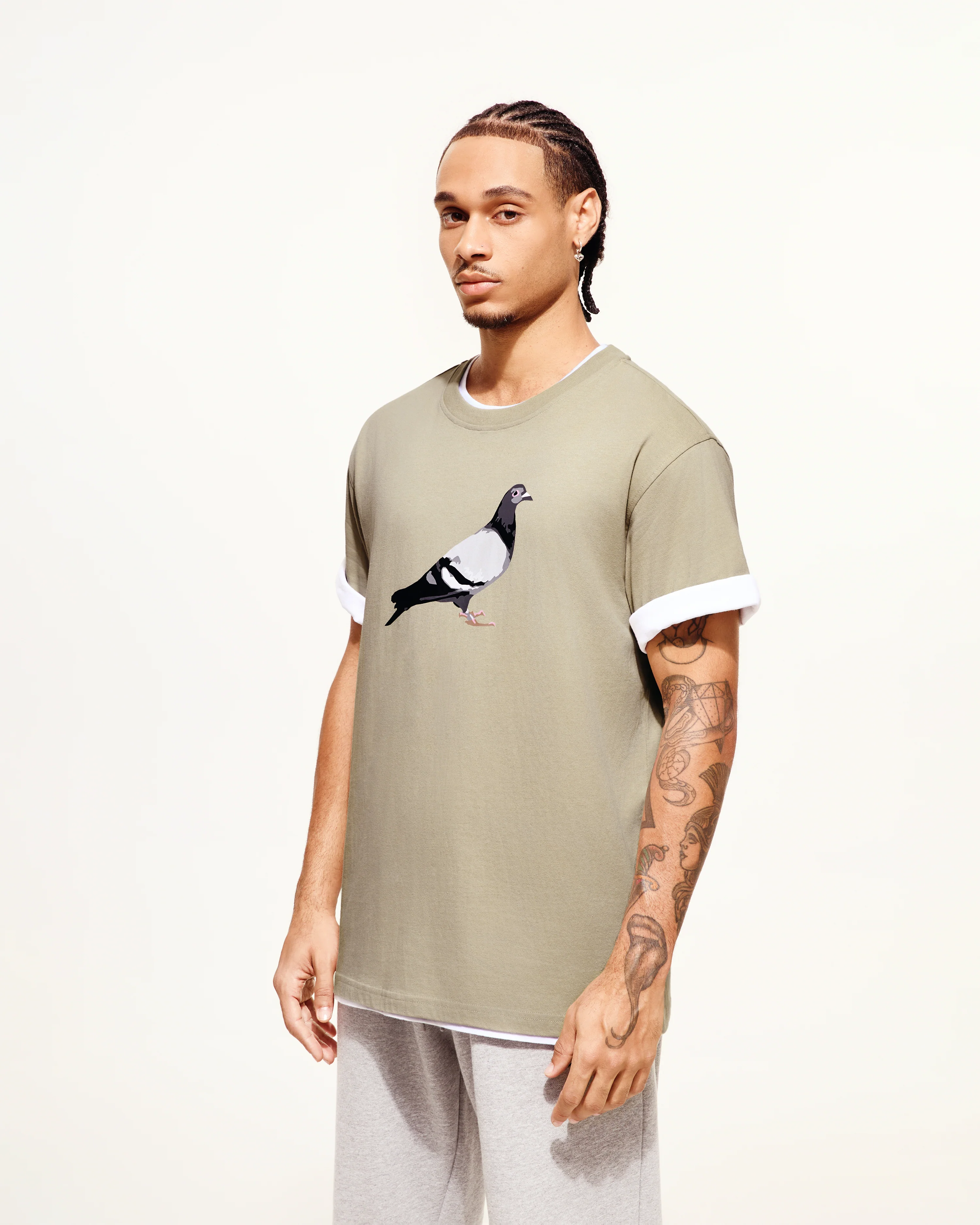 Pigeon Logo Tee - Image 4