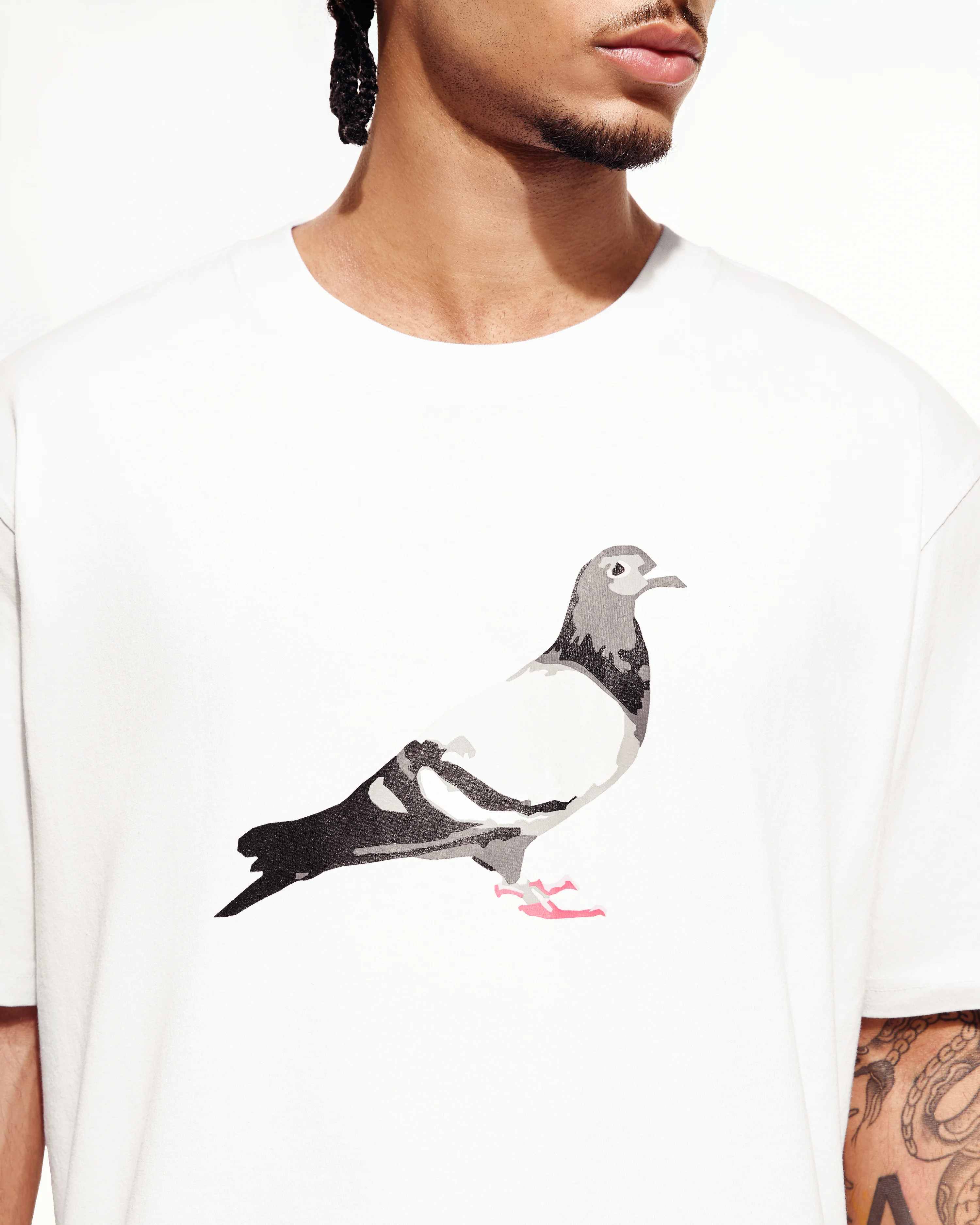 Pigeon Logo Tee - Image 6