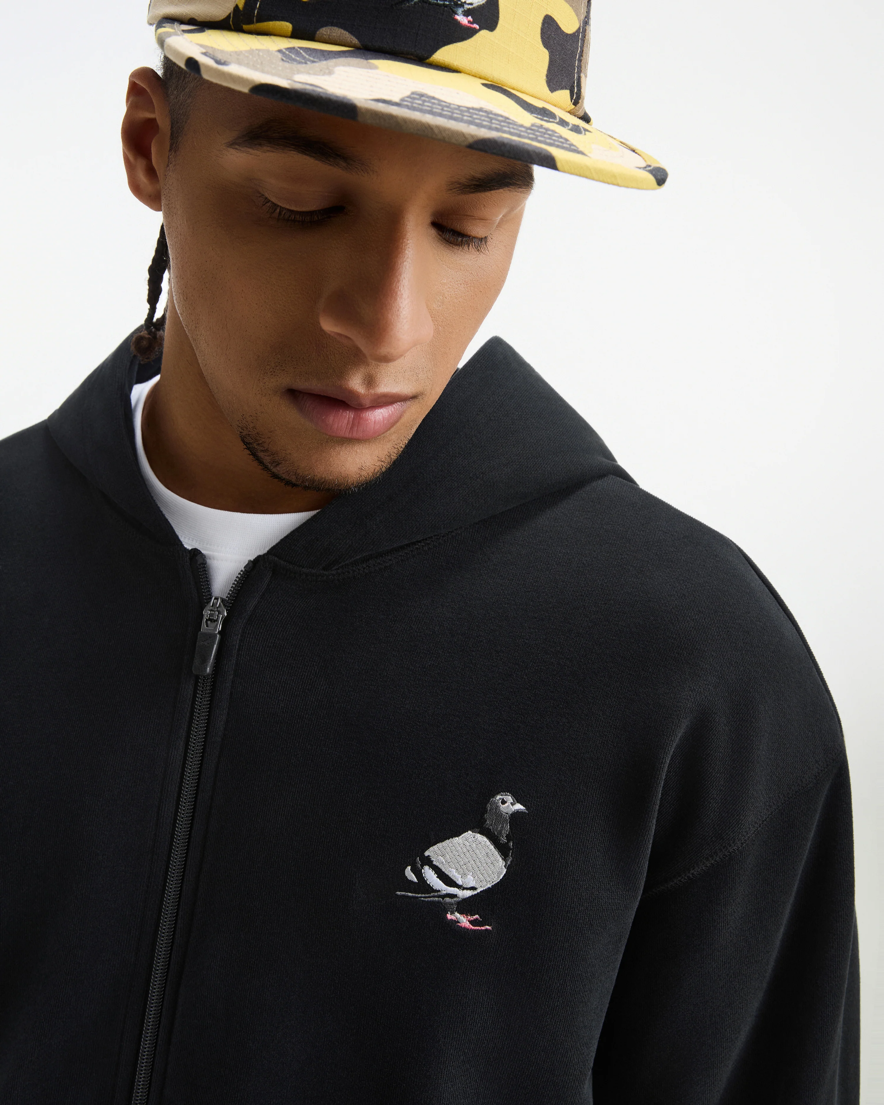 Pigeon Zip Up Hoodie - Image 8