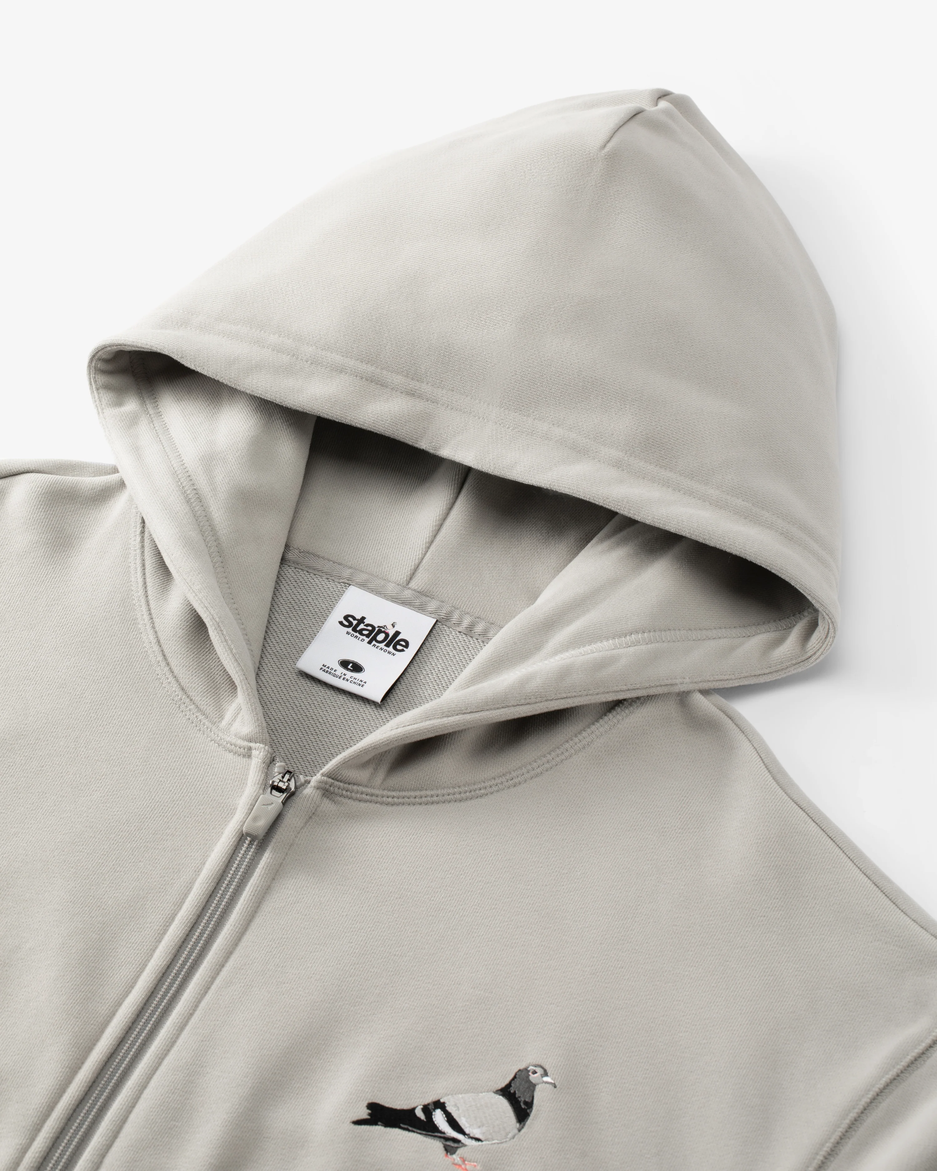Pigeon Zip Up Hoodie - Image 3