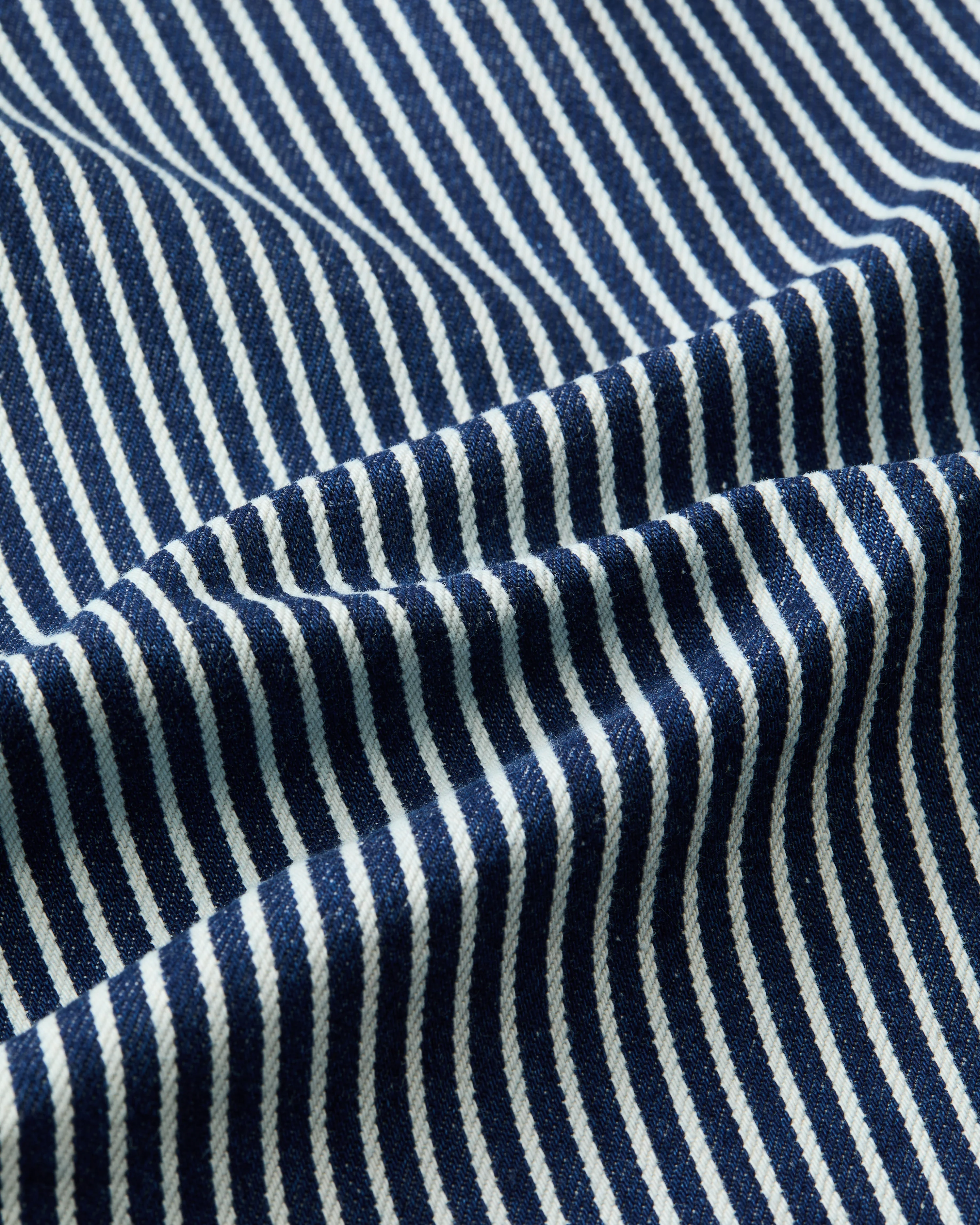 Zip Denim Work Shirt - Image 7